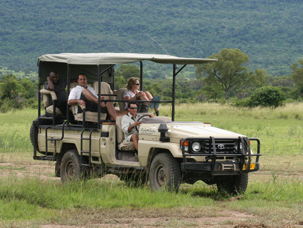 Maureen Stover - heading out on safari in East Africa